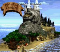 une photo d'Ã©cran de Donkey Kong Country sur Nintendo Super Nes